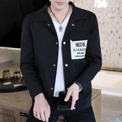 Spring Jacket Mens 2021 New Korean Slimming Jacket Mens Trend Handsome Casual Joker Thin Clothes Casacas Para Hombre