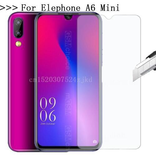 Screen Protector For Elephone A6 Mini Tempered Glass Prevent screen fragmentation Protective Glass For Elephone A 6 Mini