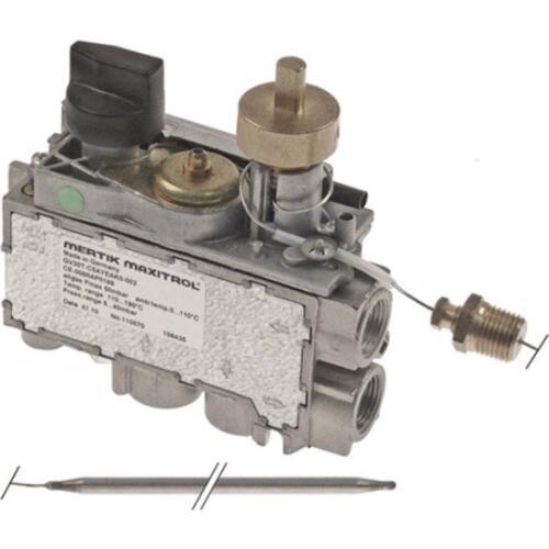 Mertik Termostato para Freidora de Gas Control Temperatura Combi Valvula 190 C