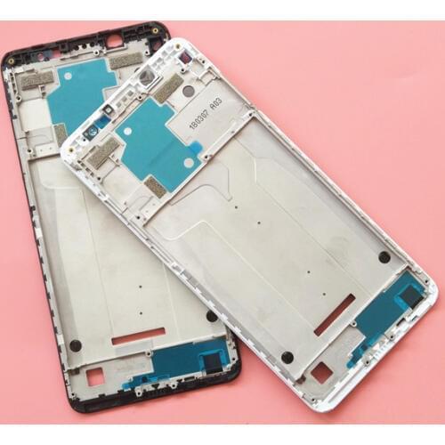New Front LCD Housing Middle Faceplate Frame Bezel For Xiaomi Redmi Note 5/Note 5 Pro Replacement Parts With Stickers