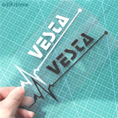 1pc 7x20cm New Heart Car Sports Decal Sticker Styling Windows Door Decoration For Lada vesta accessories
