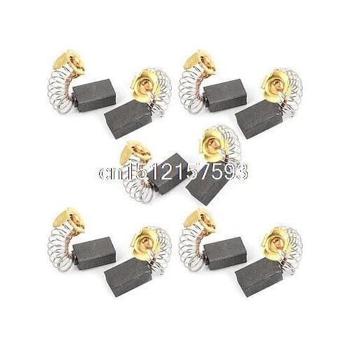 10 Pcs Generic Electric Motor Replacing Carbon Brushes 15mm x 10mm x 6mm