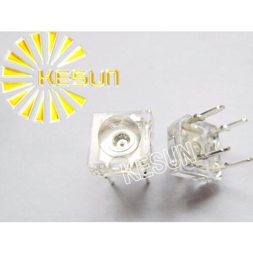 1000PCS x 5mm Transparent Piranha Warm White Water Clear 5 mm Super Flux LED Diode Bulb Round Light Emitting Diode LED Lamp