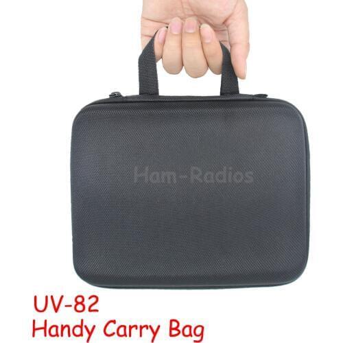 2PCS Two Way Radio Tailored Storage Box/Handy carry bag Carring case for Baofeng UV-82 UV-89 UV-8 UV-82HP UV-82TP Walkie Talkie