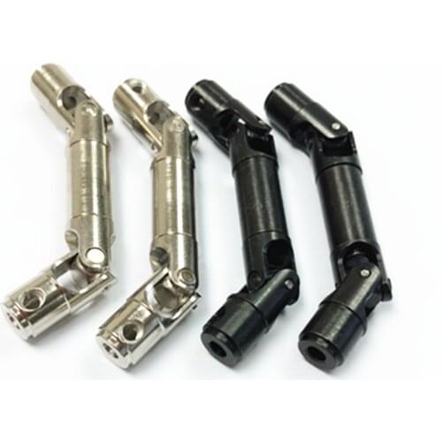 2PCS Metal Driving Shaft CVD Universal Joint Transmission Axle for WPL 1/16 RC Car Upgraded Parts Crawler Military Truck