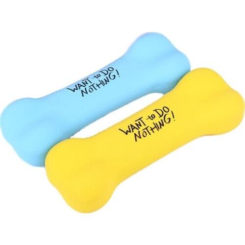 30PCS / LOT Silica Gel Bone Shape Coin Purse Creativity Coin Bag Children Zipper Wallets Handbag Key Storage Bag