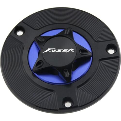 Motorcycle CNC Aluminum Fuel Gas Caps Tank Cap Cover With Rapid Locking For YAMAHA FZ1 FZ6 FZ8 FAZER FZ6R FZ6N FZ6S