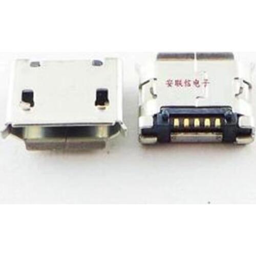 Free Shipping!!! 10pcs MicroUSB socket / MK5P / Mike 5P / MINIUSB / Micro / USB Socket / 5-pin SMD / Electronic Component