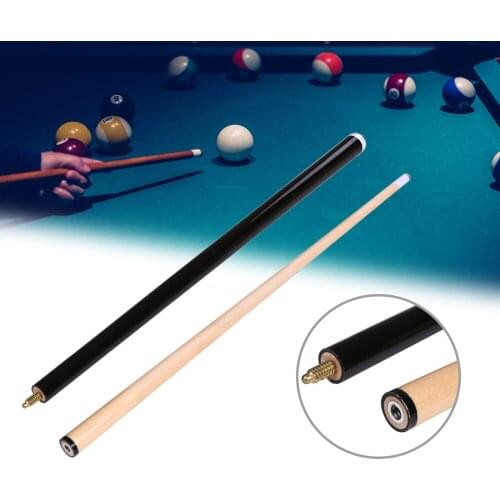 48In Billiard Cues Snooker Cue Junior Kid Billiard Shaft 2-Piece Wooden Pool Cue Stick Entertainment Snooker Billiard Tools
