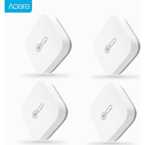 Aqara Smart Temperature Sensor Air Pressure Humidity Environmental Sensor Zigbee Connect Smart Control Home Hand Mobile APP