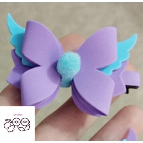 New exquisite bow metal cutting mold scrapbook mold embossed decoration photo album decoration card making DIY craft