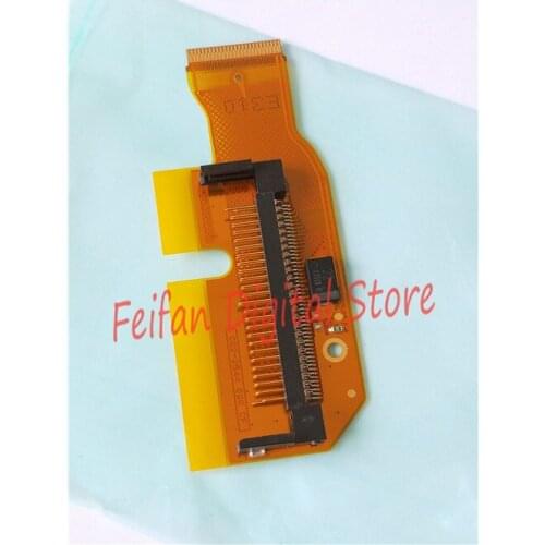 New 7D card slot cable for canon 7D Card slot with flex slr Camera repair parts