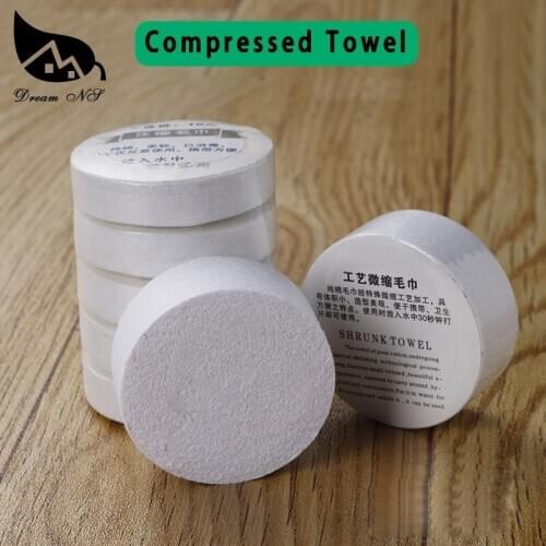 Dream NS One-time Compressed Towel 100% Cotton Kitchen Fishing Camping BBQ Outdoor Travel Beauty Salon Barber Shop Hotel towel