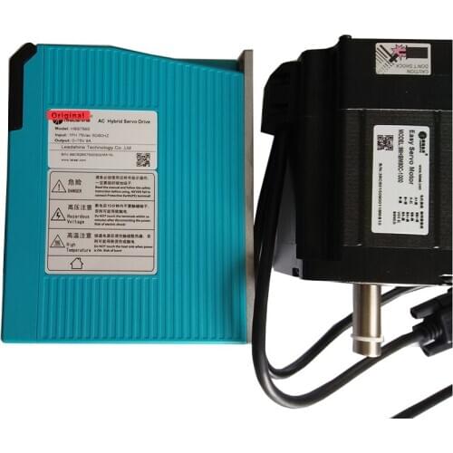 Original Leadshine Easy Servo Drives HBS758S + 86HBM80-1000 Hybrid Servo Motor Kit Can Input 75VAC Output 8NM More Big Power