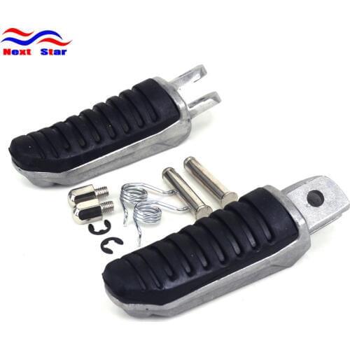 Motorcycle Foot Pegs Footrest Pedals For SUZUKI Hayabusa GSX1300R 99-12 GSX650 08-12 GSX1400 02-08 V-Strom DL 650 1000