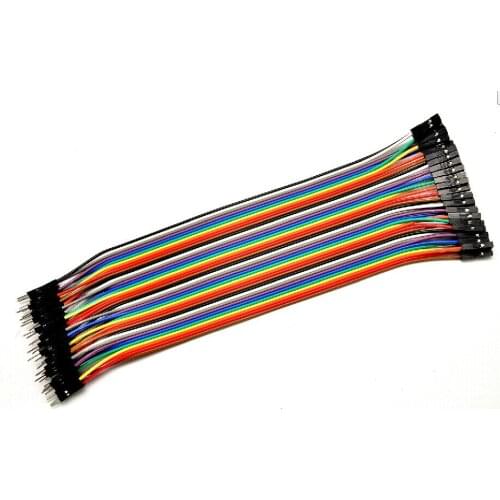 40pcs 30cm 1p-1p male to male jumper wire Dupont cable