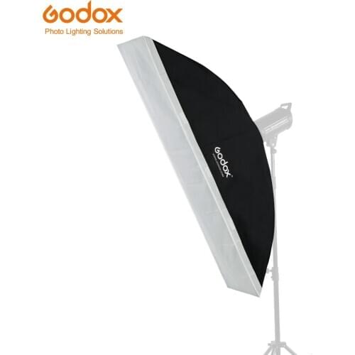 Godox Softbox 35x160cm 14"x 63" Portable Rectangular Studio Strobe Softbox with Bowens Mount for Studio Flash