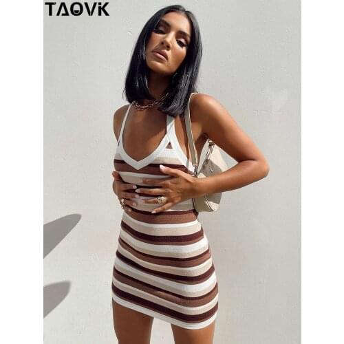 TAOVK Fashionable Knitted Dresses