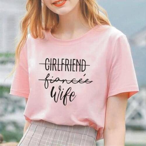 Funny Girlfriend Fiance Wife T-Shirt Future Mrs Tee Shirt Femme Engagement Gift Fiance Shirt Bachelorette Party T Shirt Tops