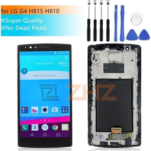 Super quality lcd For 5.5" LG G4 H815 LCD Touch Screen Digitizer Assembly For LG G4 LCD H810 H811 H812 LS991 US991 VS986 parts