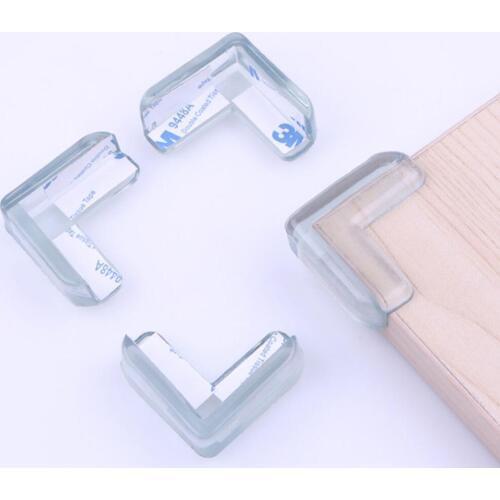 10pcs Clear Table Desk Corner Protector Edge Guard Cushion Baby Safety Bumper
