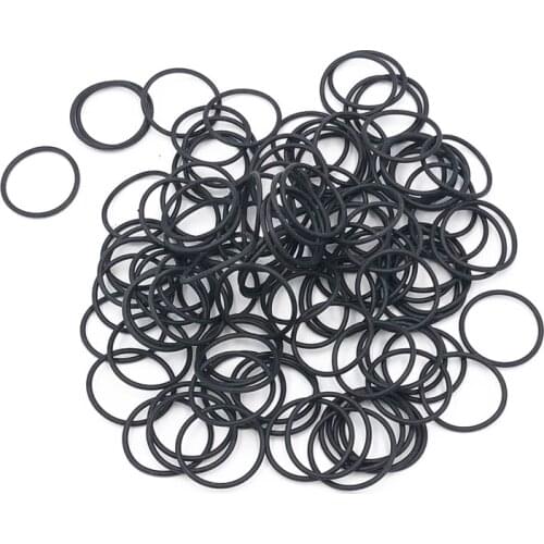 100Pcs Black O Ring NBR Sealing Rubber Ring Washer Gaskets OD 21/22/23/24/25/26/27/28/29/30mm x 2mm