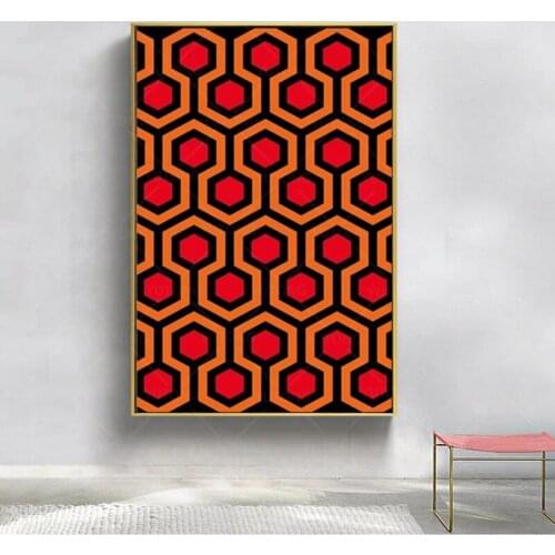 The Shining Carpet Pattern Modern Simple Living Room Decoration Painting Hotel Apartment Canvas Wall Art