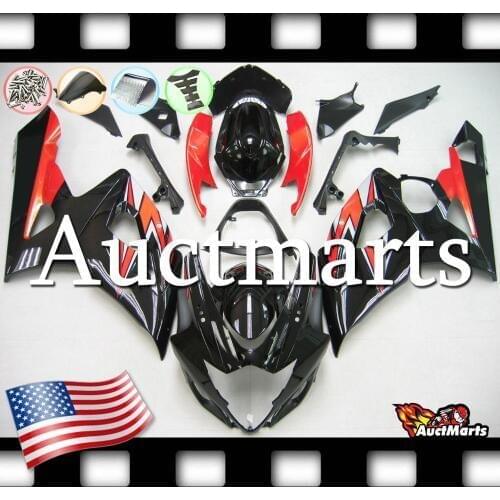 For Suzuki GSXR 1000 GSX-R K5 05 06 2005 2006 Fairing Bodywork Plastics (P/N:2e17)