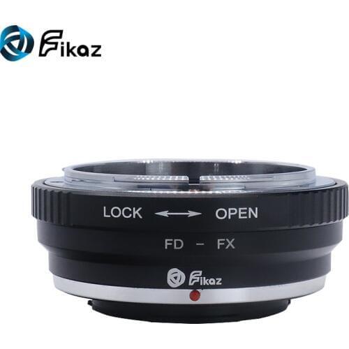 Fikaz FD-FX Camera Lens Mount Adapter Ring For Canon FD Lens to Fujifilm FX Mount Camera Adapter For Fuji X-Pro1 X-E1 X-A1