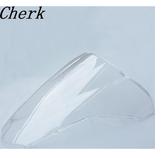 New Motorcycle Clear Double Bubble Windscreen Windshield ABS For Honda VFR 800 2002-2009