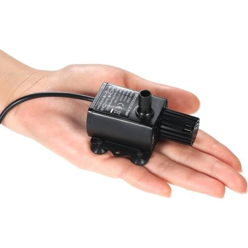 Mini Aquarium Water Pump Ultra-quiet DC12V Brushless Water Pump Submersible Aquarium Water Pump Fountain Circulating