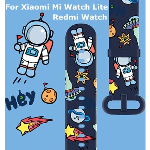 Cartoon Strap For Xiaomi Mi Watch Lite Wristband Smart Watch Replacement Sport Bracelet for Redmi Watch mi watch lite Strap