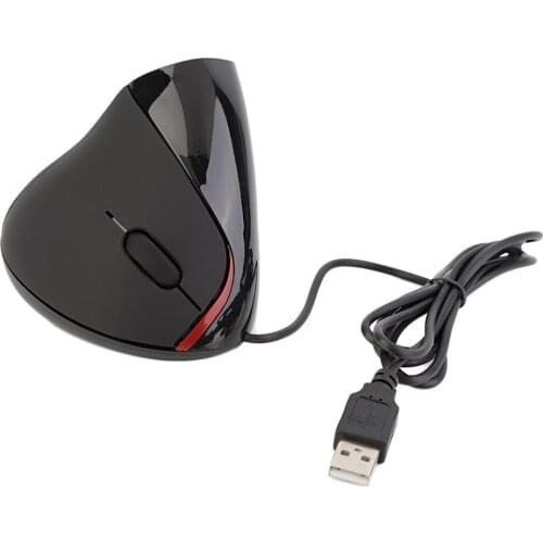 New 5D wired Optical Gaming Mouse High Quality 2400DPI 2.4GH Vertical Ergonomic Upright Vertical mouse For Desktop & Laptop