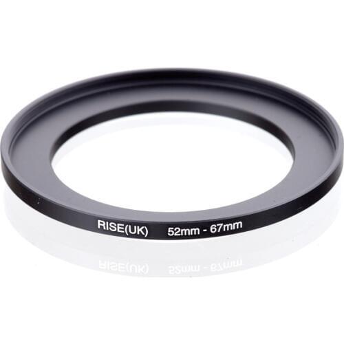 Original RISE(UK) 52mm-67mm 52-67mm 52 to 67 Step Up Ring Filter Adapter black