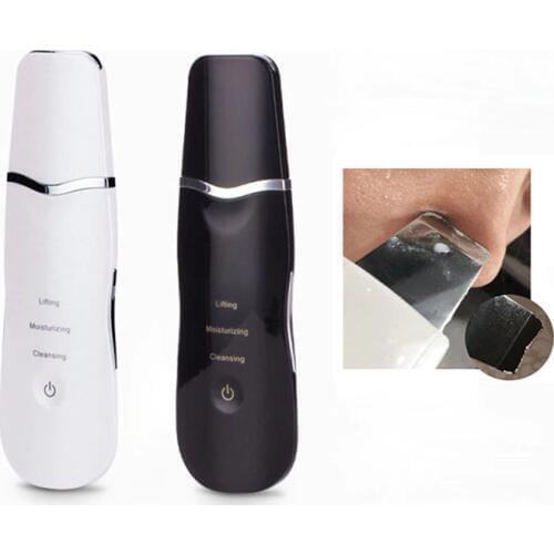 Ultrasonic Face Cleaning Skin Scrubber Facial Peeling Deep Cleansing Exfoliator Pore Cleaner Blackhead Removal Skin Care Tool