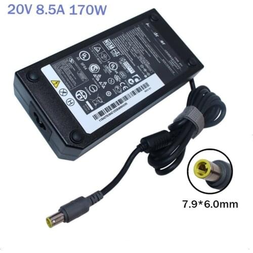 AC Adapter Charger For Lenovo ThinkPad W520 W530 20V 8.5A 170W 0A36227 57Y6549,57Y6547,57Y6556,41A9734,41A9732,ADP-120L