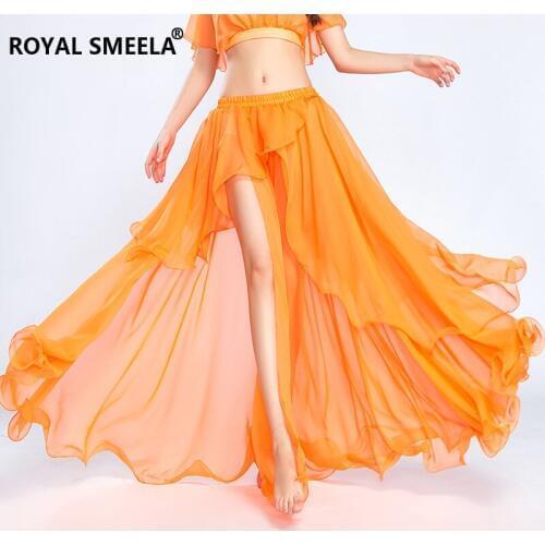Lady Belly Dancing Skirt High Quality Bellydance Skirt Rumba Dance Costumes Dance Skirts Performances Dress Suit 11 Color D-0708