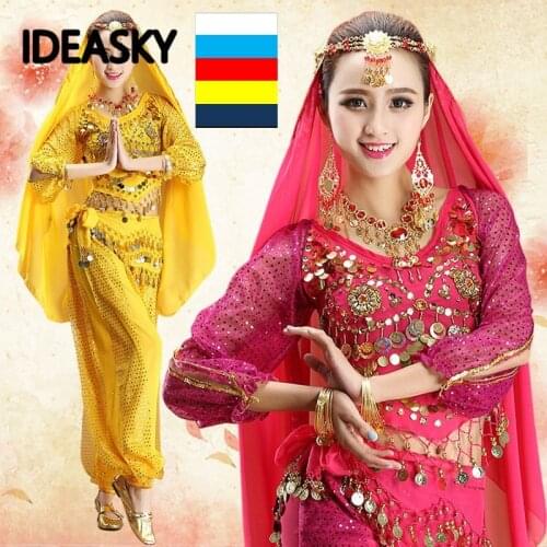Belly dance dress professional oriental bellydance costume set plus size costumes for sale ladies indian sari for women dancing