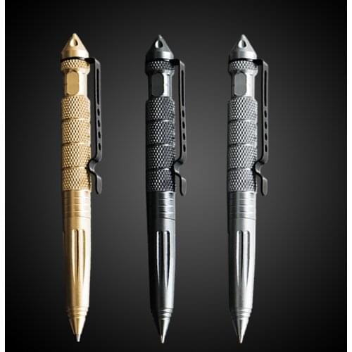 1/5Pcs Tool Pens Multifunctional Pen Tactical Tungsten Steel Rotating Unisex Tool Pen Window Glass Ballpoint Pen Multifunctional