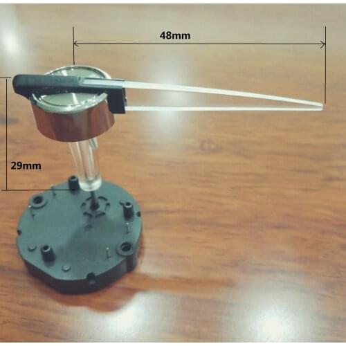 1pc 48mm Car instrument meter pointer white shaft standard light guide pointer cluster