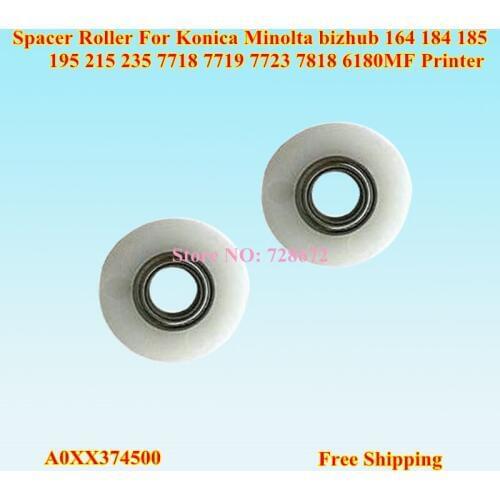 20sets A0XX374500 Spacer Roller For Konica Minolta bizhub 164 184 185 195 215 235 7718 7719 7723 7818 6180MF Printer