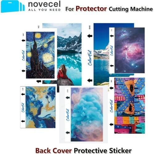 50pcs SUNSHINE Mixed Back Cover Film Protector Sticker Used For SUNSHINE SS-890C Cutting Machine Back Skin Sticker Wholesales