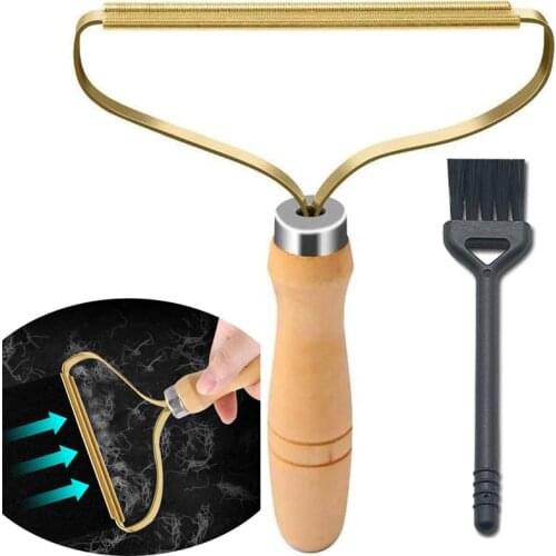 Portable Lint Remover Clothes Fuzz Shaver Reusable Double Sided for Removing Lint Pet Hair Dust in Clothes and Furniture