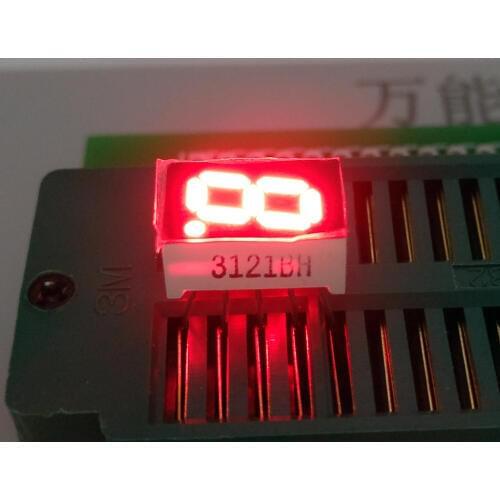 10PCS New 1 Bit 0.32 inch Digital Tube LED Display red Light 7 Segment Common Cathode/Anode