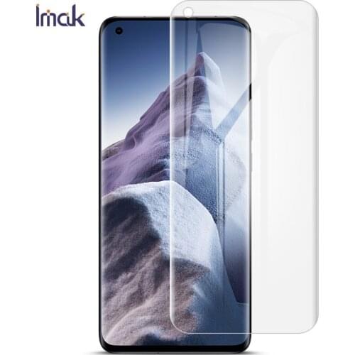 IMAK for Xiaomi Mi 11 Ultra Screen Protector Full Coverage Protective Hydrogel Film for Xiaomi 11 Ultra