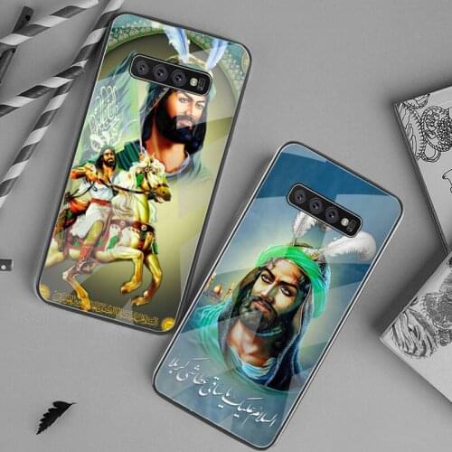 Islamic Hz Ali Phone Case Tempered Glass For Samsung S20 Plus S7 S8 S9 S10 Plus Note 8 9 10 Plus