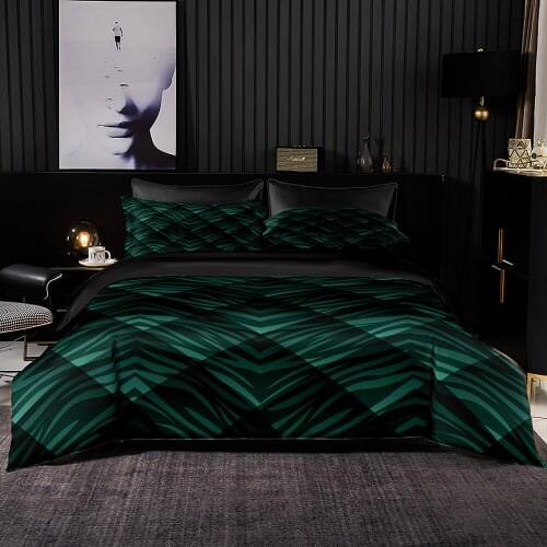 Abstract Style Duvet Cover Set With Pillowcase,200x200 Quilt Cover,140×210 Blanket Cover,Animal Skin Texture Pattern Bedding Set