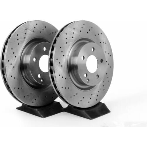 2PCS/pair Rear brake disc Set for Mercedes Benz W221 S300 S350 S400 S500 S320 S600 S450 S560 S63 A2214210612