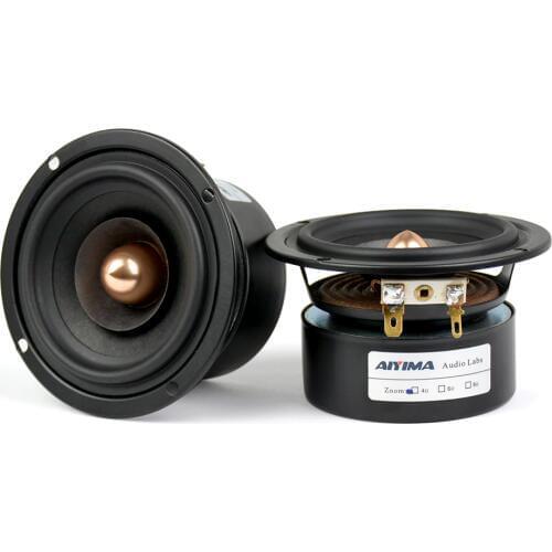 AIYIMA 2Pcs 3 Inch Audio Speaker 4Ohm 8Ohm 15W Full Range Speaker Driver HIFI Treble Mediant Bass Loudspeaker DIY