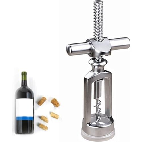 Wine Opener Zinc Alloy Premium Wing Corkscrew Wine Bottle Opener Cork With Multifunctional Bottles Champagne Openers